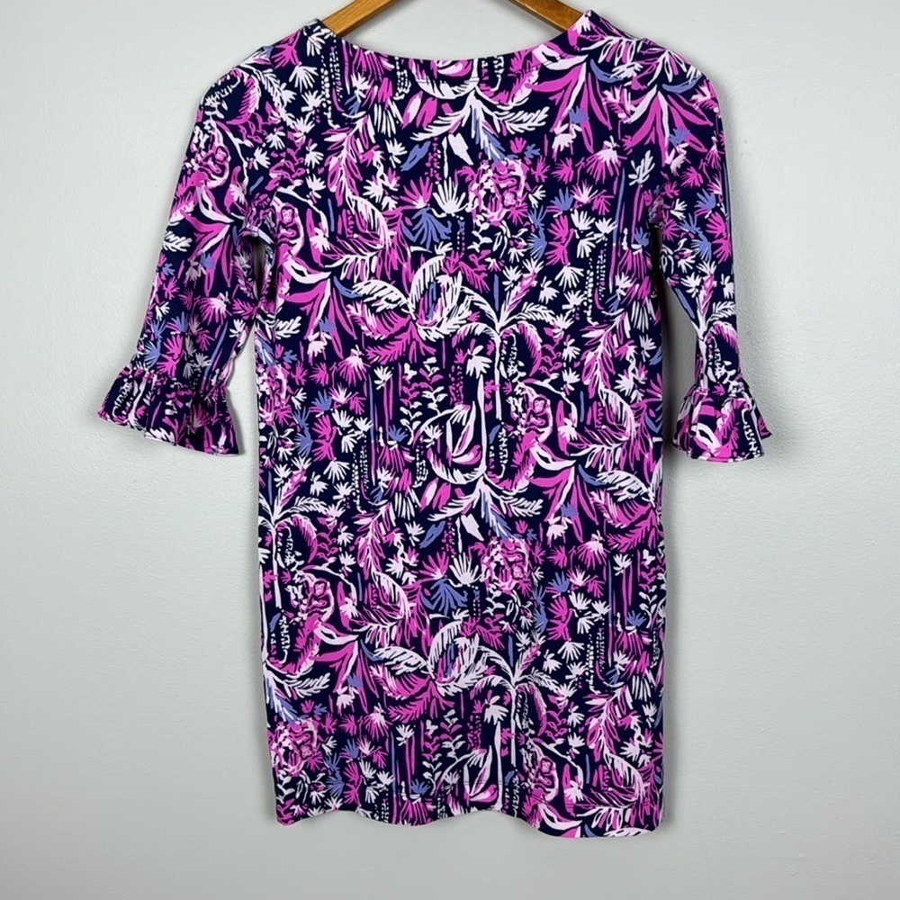Lilly Pulitzer Girls UPF50+ Mini Sophie Ruffle Dress. Size L (8/10). - Picture 7 of 10